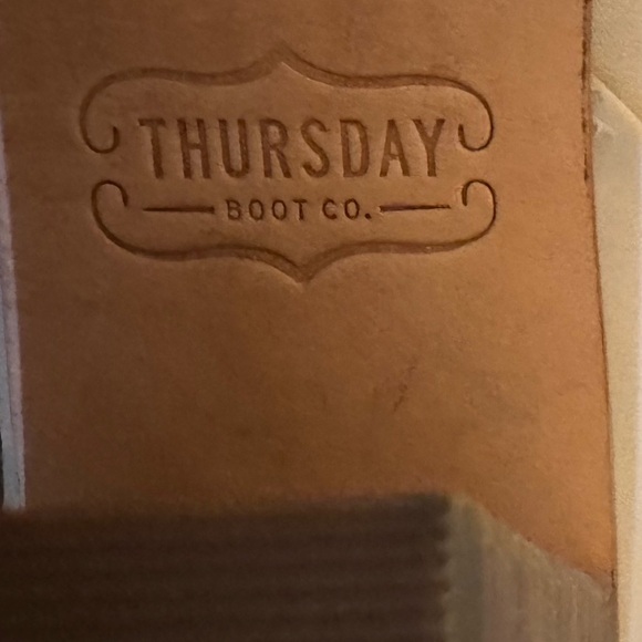 Thursday Boot Co Daisy Modern Handcrafted Leather Boots Size 6.5 NWOB or Tags - Picture 7 of 13